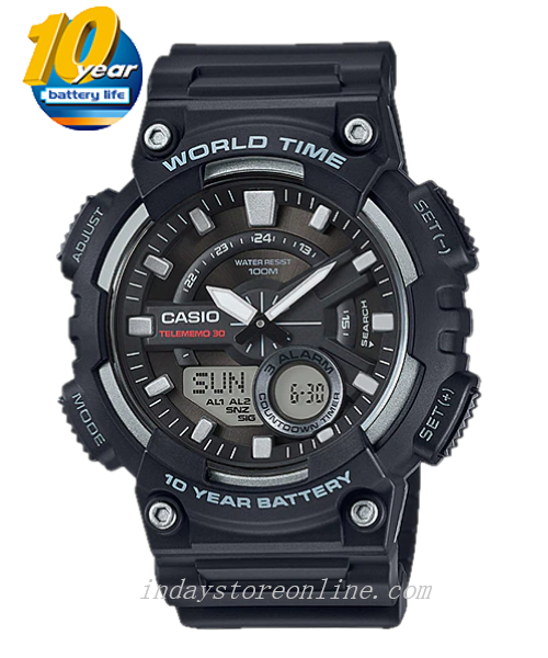 Casio Analog-Digital Men's Watch AEQ-110W-1A