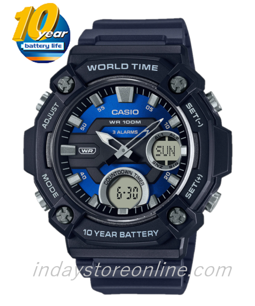 Casio Analog-Digital Men's Watch AEQ-120W-2A