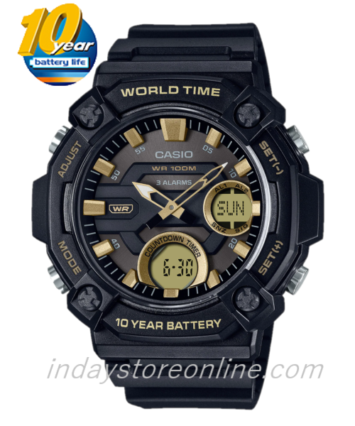 Casio Analog-Digital Men's Watch AEQ-120W-9A