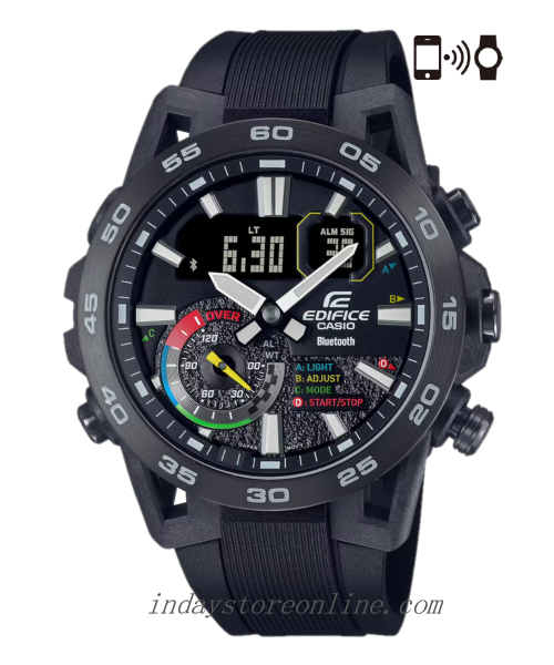 Casio Edifice Men's Watch ECB-40MP-1A Edifice Sospensione Mobile link Bluetooth