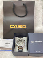 Casio Edifice Men's Watch ECB-10DC-1B Stainless Steel Band Mineral Glass Mobile link Bluetooth